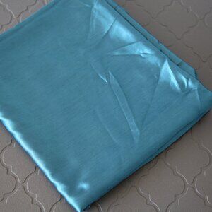 Teal Polyester Table Cloth